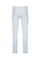 Spodnie J06 | Slim Fit Emporio Armani błękitny
