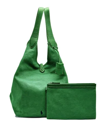 Shopper bag + sachet PLAY POLO RALPH LAUREN | Green 428949865