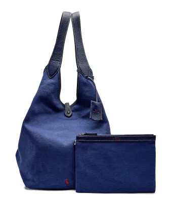 Shopper bag + sachet PLAY POLO RALPH LAUREN | Navy blue 428949865