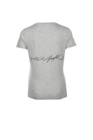 Karl&Chouette Music T-shirt Karl Lagerfeld gray