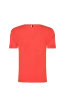 T-shirt | Regular Fit Tommy Hilfiger koralowy