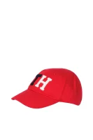 Badge Baseball Cap Tommy Hilfiger red