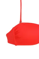 Góra od bikini Bandeau Tommy Hilfiger czerwony