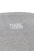T-shirt Monsieur Karl Karl Lagerfeld szary