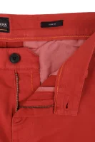 Spodnie Schino-Slim D | Slim Fit BOSS ORANGE czerwony