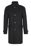 Wool coat Sintrax3 | with addition of cashmere BOSS BLACK black