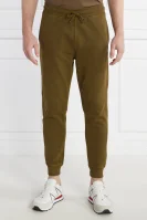 Spodnie dresowe Sefadelong | Regular Fit BOSS ORANGE khaki