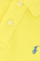Polo | Regular Fit | pique POLO RALPH LAUREN żółty