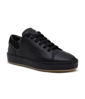 Skórzane sneakersy GRAFFIO Giuseppe Zanotti | Czarny RM40016