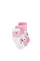 Baby Giftbox 3-pack Socks Tommy Hilfiger pink