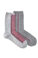 Socks 2-pack MONOGRAM Tommy Hilfiger gray