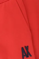 Spodnie dresowe Armani Exchange czerwony