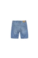 Shorts | Slim Fit | with addition of linen Tommy Hilfiger blue