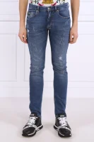 Jeansy | Slim Fit Versace Jeans Couture granatowy