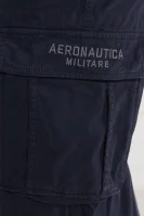 Spodnie cargo | Slim Fit Aeronautica Militare granatowy