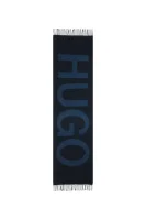 бавовняний шаль unisex z-471 HUGO темно-синій