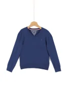 Sweter Tommy Tommy Hilfiger granatowy