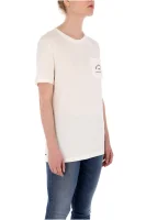 T-shirt Logo Pocket | Regular Fit Karl Lagerfeld biały