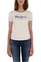 T-shirt Aeryn Pepe Jeans London cream