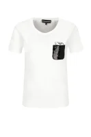 T-shirt | Loose fit Emporio Armani biały