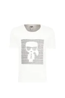 T-shirt | Regular Fit Karl Lagerfeld Kids biały