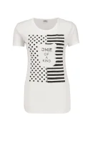 T-shirt | Slim fit Liu Jo biały