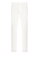 Spodnie chino Rogan4 | Slim Fit BOSS GREEN biały