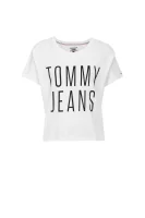 T-shirt Tommy Jeans biały