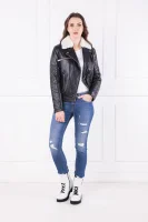 Leather jacket | Regular Fit Iceberg black