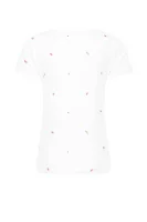T-shirt Teallover | Slim Fit BOSS ORANGE biały