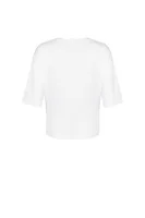 T-shirt Cropped GUESS biały