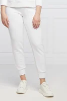 Spodnie dresowe | Regular Fit Elisabetta Franchi biały