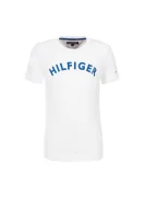 T-shirt Big Logo Tommy Hilfiger biały