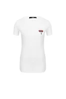 T-shirt Ikonik Emoji Karl Lagerfeld biały