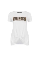 T-shirt Knot GUESS white