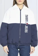 куртка | loose fit Tommy Jeans білий