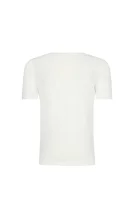 футболка monogram print logo | regular fit CALVIN KLEIN JEANS білий