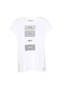 T-shirt Marta Pepe Jeans London biały