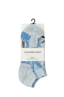 Socks 2-pack 2P DISTORTED CALVIN KLEIN JEANS white