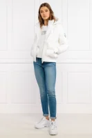 пухова куртка | regular fit Armani Exchange білий