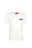 футболка | regular fit Diesel білий