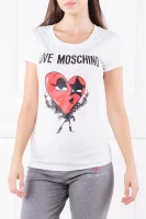 T-shirt | Slim Fit Love Moschino white