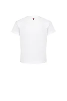 T-shirt Heart Tommy Hilfiger biały