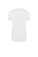 T-shirt Tyveck BOSS ORANGE biały