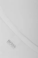 T-shirt Tyveck BOSS ORANGE biały