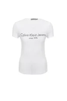 T-shirt Tamar-49 | Regular fit CALVIN KLEIN JEANS biały