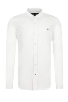 Koszula | Regular Fit | z dodatkiem lnu Tommy Hilfiger biały