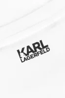 T-shirt Ikonik Karl Lagerfeld biały