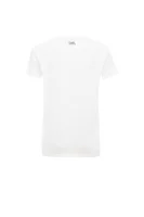 T-shirt Croissant Pocket Karl Lagerfeld white