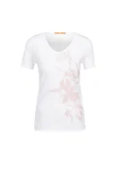 T-shirt Vashirt BOSS ORANGE biały